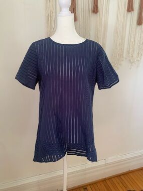 Jcrew top blue
